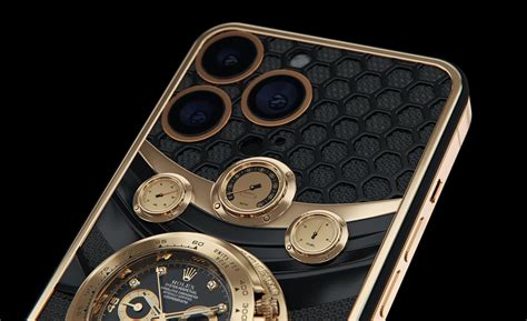 Caviar’s New Daytona iPhone 14 Pro Max Has a Rolex Built Into 